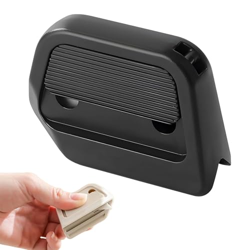 Mini Ceramic Paper Cutter, Portable Safety Blade Pocket Sized Auto-Retractable, Magnetic Package Opener, Household Utility Box Opener, Stays Sharp up to 10x Longer (Black) von Bpoeee