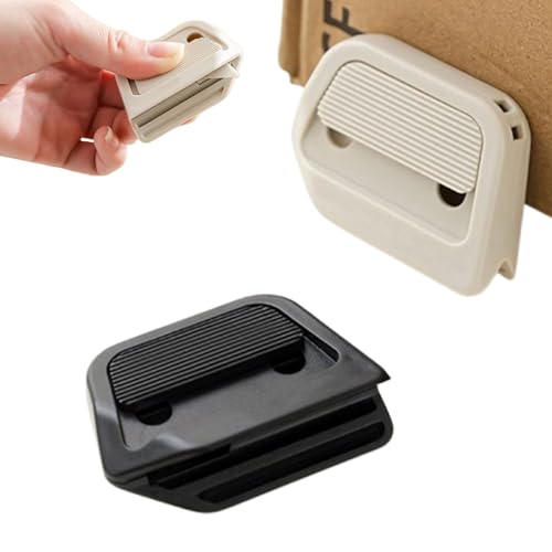 Mini Ceramic Paper Cutter, Portable Safety Blade Pocket Sized Auto-Retractable, Magnetic Package Opener, Household Utility Box Opener, Stays Sharp up to 10x Longer (Black+Khaki) von Bpoeee