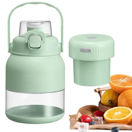 Portable Blender for Smoothies Shakes – Personal Travel USB Rechargeable Blender Bottle, Mini Juicer Cup for Fruits, Vegetables & Ice – Cold Press Juicer & Lime Squeezer von Bpoeee