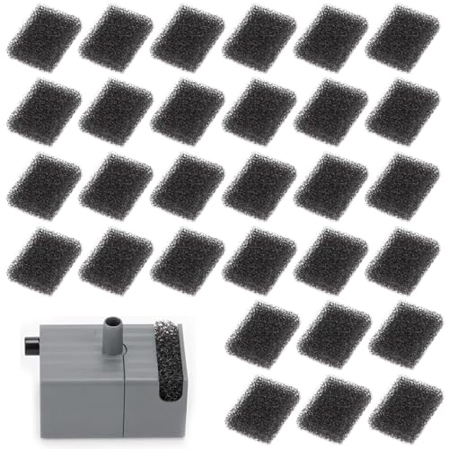 30 Stück Filterschwamm für Katzenbrunnen - Hochdichte Filterpatronen Kompatibel mit Verschiedenen Trinkbrunnen Modellen - Ersatzfilter für Katzenbrunnenpumpe 30 Stück Filterschwamm für Katzenbrunnen - Hochdichte Filterpatronen Kompatibel mit Verschiedenen Trinkbrunnen Modellen - Ersatzfilter für Katzenbrunnenpumpe von BrKern