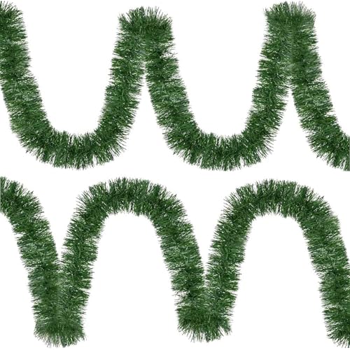 Weihnachtsgirlande 10m – Tannengirlande – Weihnachtsdeko Innen & Außen – Flexibel biegsame Girlande Weihnachten – Weihnachtsdeko Outdoor Kamin Treppengeländer Türkranz Deko Weihnachtsgirlande 10m – Tannengirlande – Weihnachtsdeko Innen & Außen – Flexibel biegsame Girlande Weihnachten – Weihnachtsdeko Outdoor Kamin Treppengeländer Türkranz Deko von BrKern