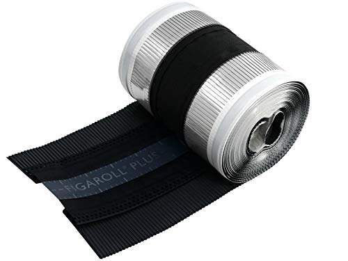 Firstband Firstrolle Gratrolle Grat Rollfirst Braas FIGAROLL PLUS 5 m in 4 Farben, variable Breite 280-320 mm (Anthrazit) von Braas