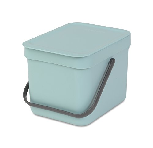 Brabantia 109645 Sort & Go Einbaubehälter, Plastik,Minzgrün,6L von Brabantia