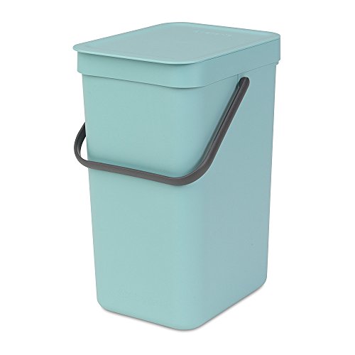 Brabantia Sort & Go Einbaubehälter, Plastik, Mint, 12L von Brabantia