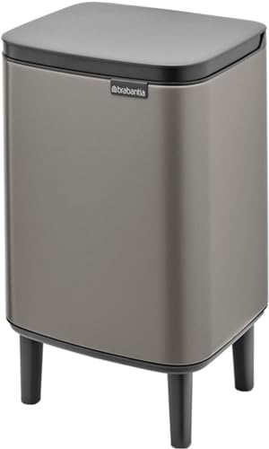 Brabantia 227288 Mülleimer Bo Hi, 12L, Platinum von Brabantia