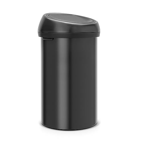 Brabantia 402562 Touch Bin Abfalleimer 60 l, matt schwarz von Brabantia