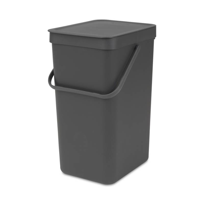 Brabantia Abfallbehälter 'Sort & Go' 16 l grau von Brabantia