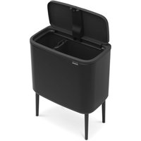 Brabantia Bo Touch Bin 11 + 23L - Matt Black von Brabantia