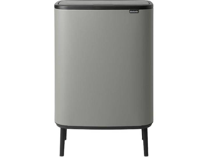 Brabantia Bo Touch Bin Hi Rechteckig, Abfalleimer, Grau von Brabantia