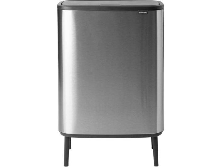 Brabantia Bo Waste Bin, Abfalleimer, Silber von Brabantia