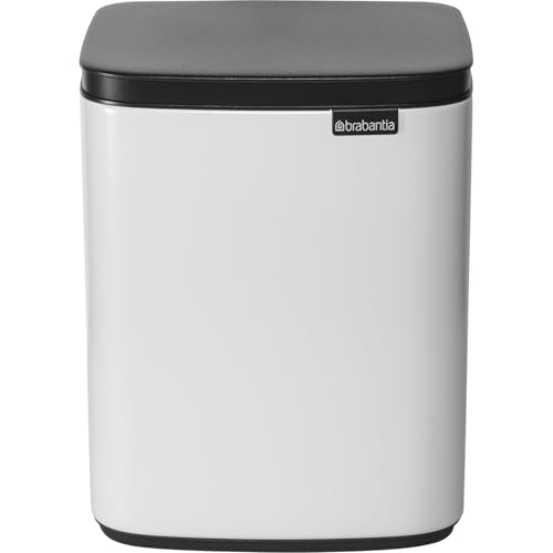 Brabantia Bo Abfalleimer 7 l | Kompakter rechteckiger Mülleimer mit Softclose-Deckel und herausnehmbarem Inneneimer | Wandmontage oder frei stehendes Design für Bad, Küche oder Büro | Soft Beige Brabantia Bo Abfalleimer 7 l | Kompakter rechteckiger Mülleimer mit Softclose-Deckel und herausnehmbarem Inneneimer | Wandmontage oder frei stehendes Design für Bad, Küche oder Büro | Soft Beige von Brabantia