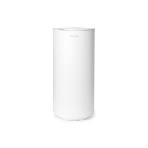Brabantia - Mindset Toilettenrollenspender - Für 2 Ersatzrollen - Für alle Gängigen Rollengrößen - Smart Lift System - Korrosionsbeständig - Badezimmerzubehör - Fresh White - 30 x 15,1 x 13.7 cm von Brabantia