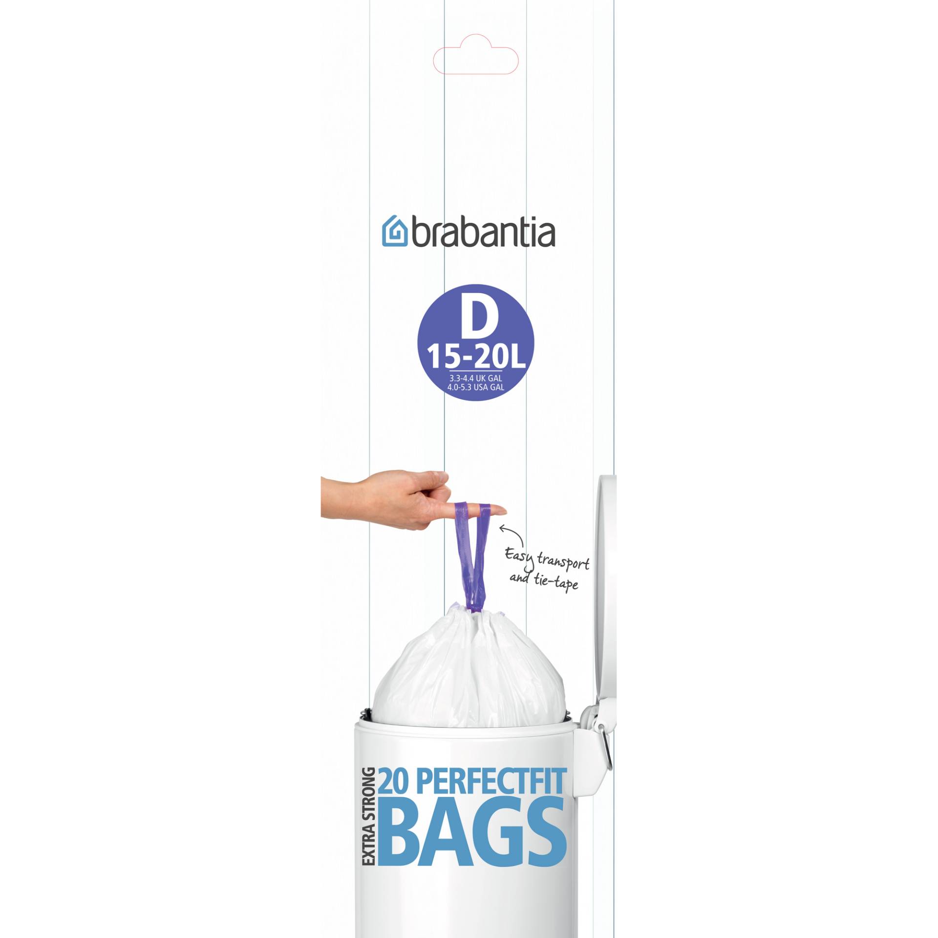 Brabantia Müllbeutel 'PerfectFit' Code D 15L Brabantia Müllbeutel 'PerfectFit' Code D 15L von Brabantia