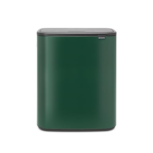 Brabantia Recycling-Abfalleimer, Pine Green, 2x 30L von Brabantia