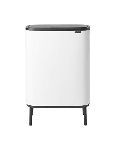 Brabantia 130601 Mülleimer, Weiß, 30 liter von Brabantia