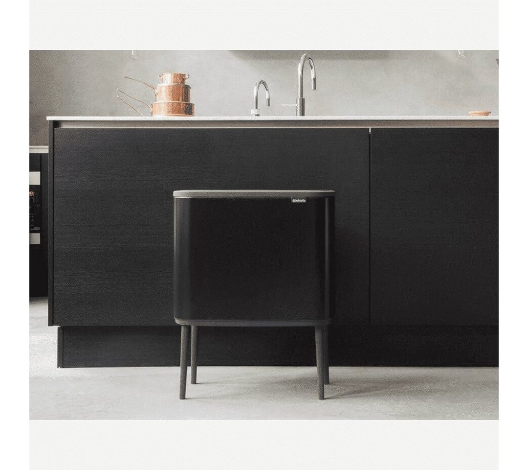 Brabantia Mülleimer Abfalleimer Bo Touch Bin 11l+23l Mattschwarz Brabantia Mülleimer Abfalleimer Bo Touch Bin 11l+23l Mattschwarz von Brabantia
