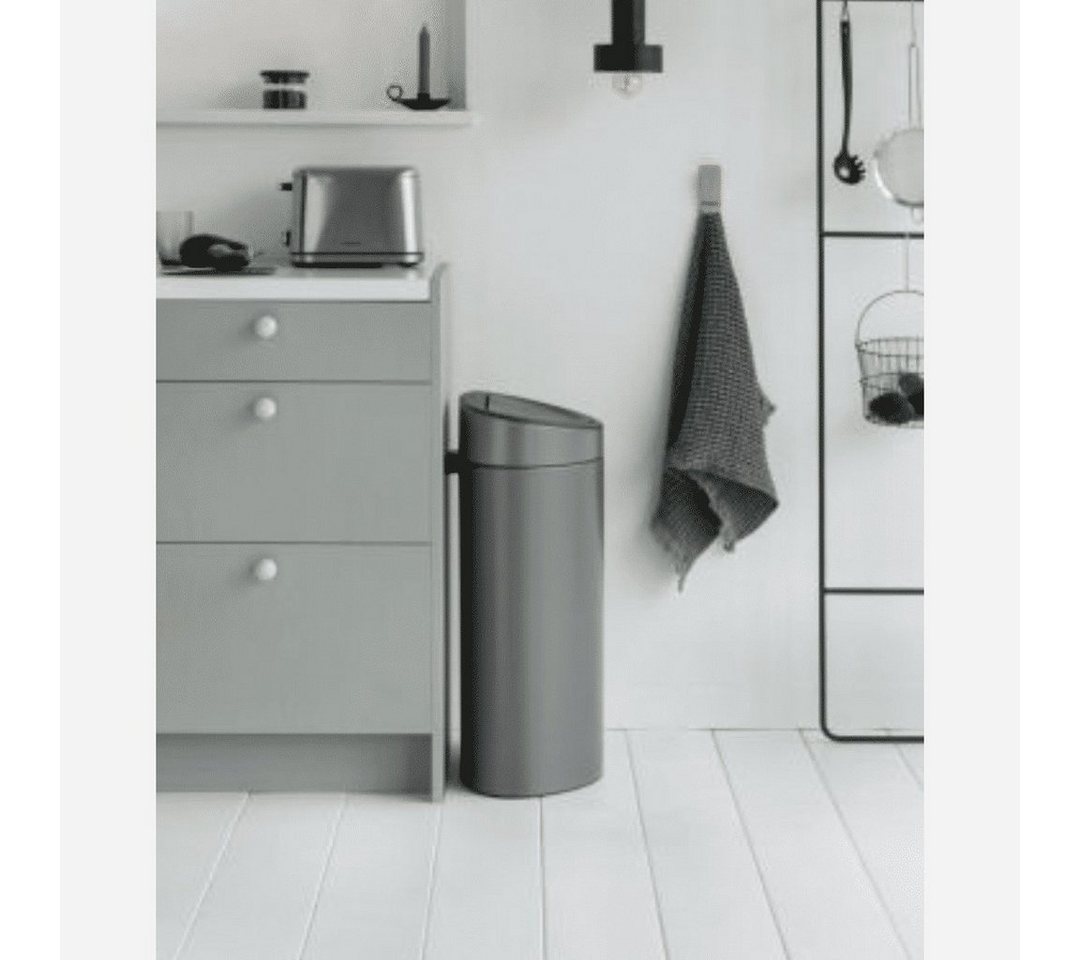 Brabantia Mülleimer Abfalleimer Touch Bin 40l Platin Brabantia Mülleimer Abfalleimer Touch Bin 40l Platin von Brabantia