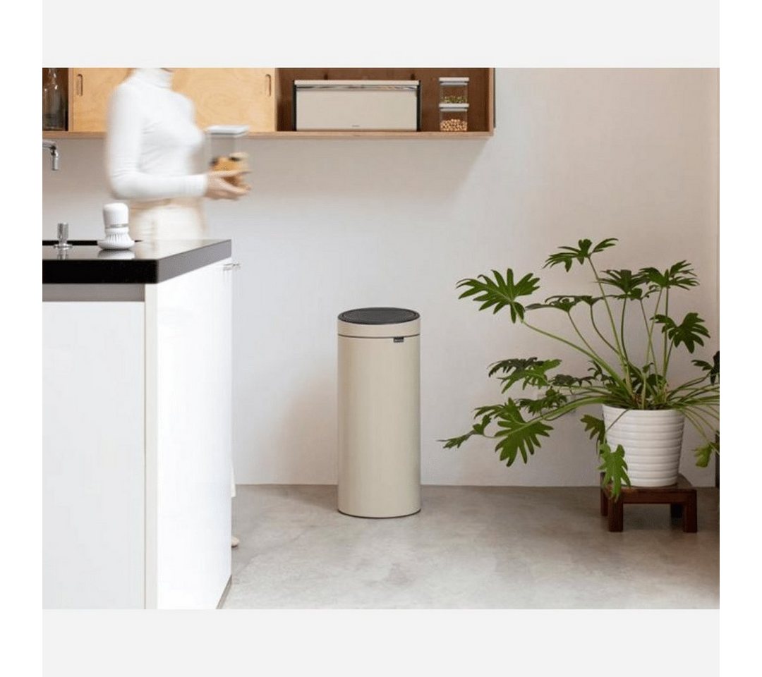 Brabantia Mülleimer Abfalleimer Touch Bin New 30l Beige von Brabantia