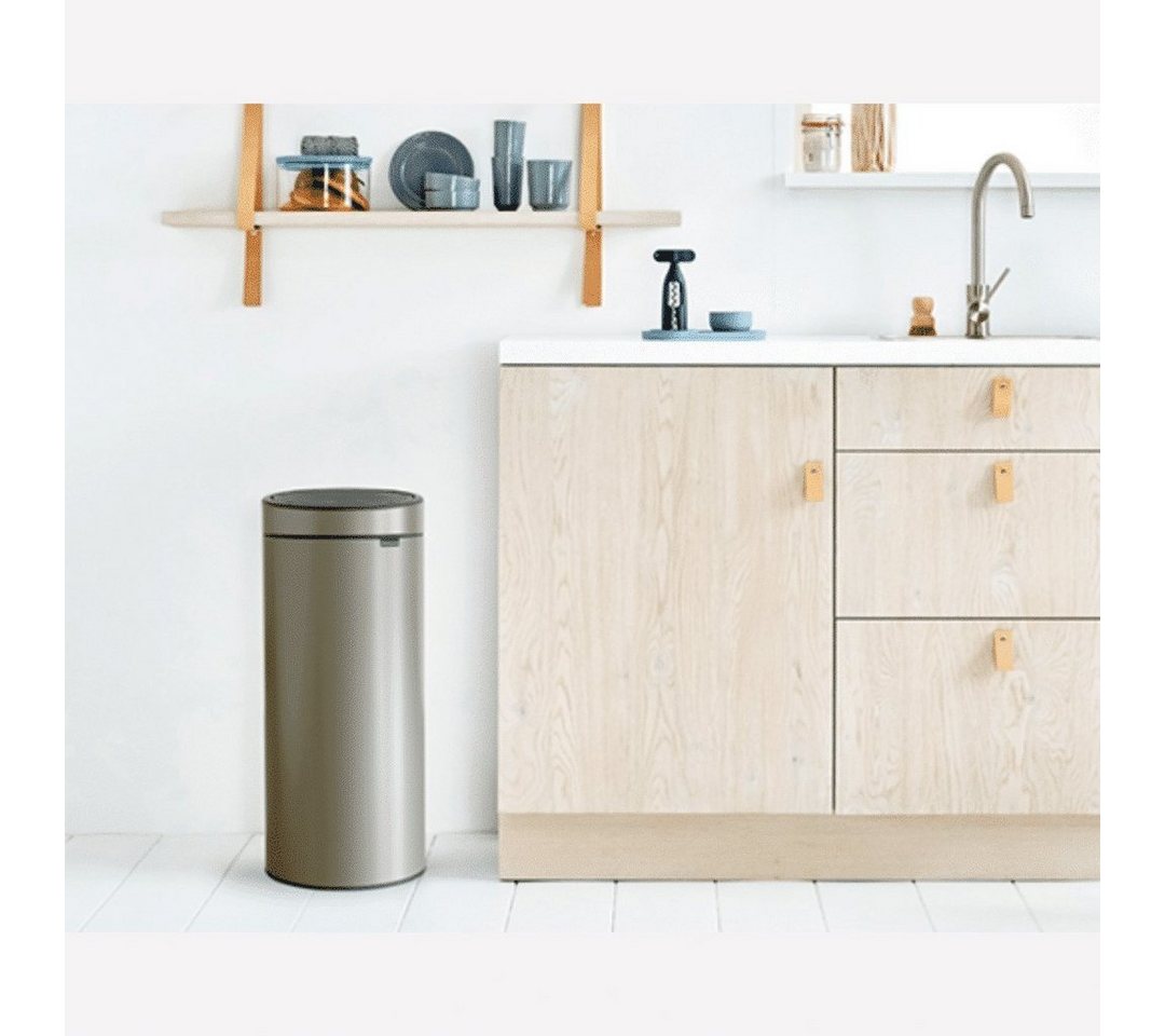 Brabantia Mülleimer Abfalleimer Touch Bin New 30l Platin von Brabantia