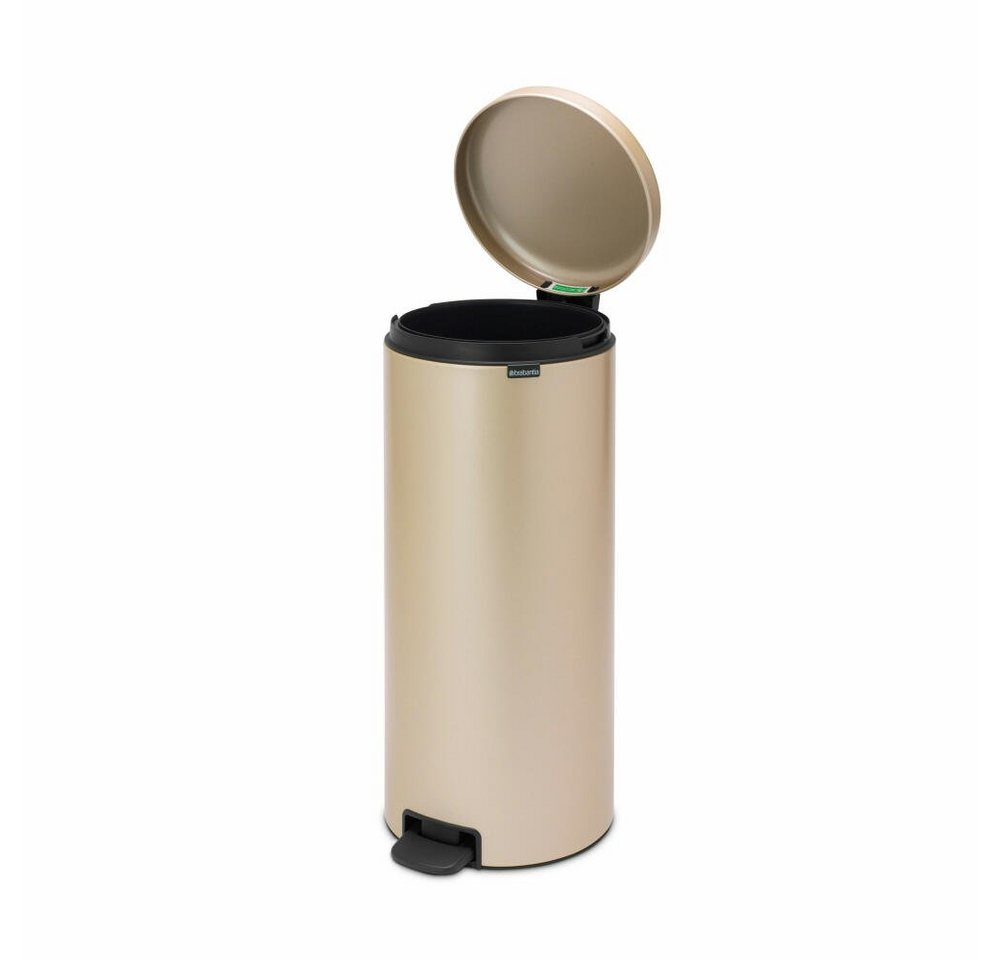 Brabantia Mülleimer NewIcon 30 L Metallic Gold von Brabantia