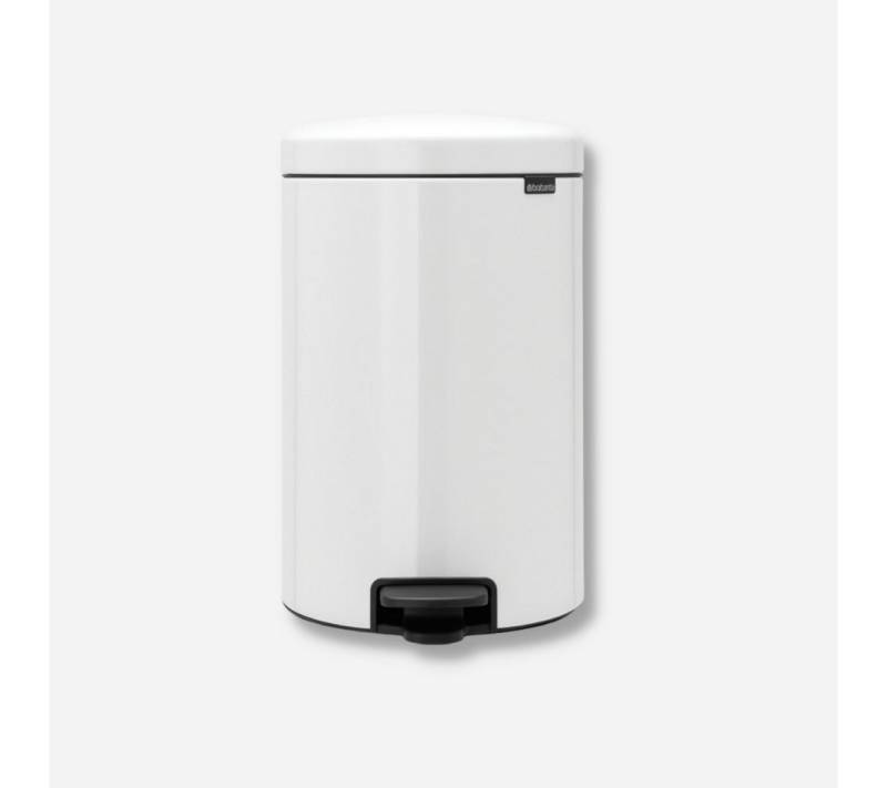 Brabantia Mülleimer NewIcon Treteimer 20l Weiß von Brabantia