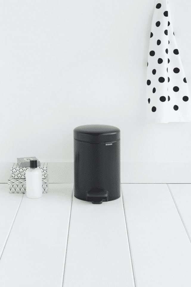 Brabantia Mülleimer NewIcon Treteimer 3l Mattschwarz Brabantia Mülleimer NewIcon Treteimer 3l Mattschwarz von Brabantia