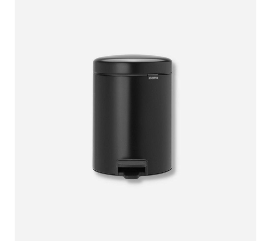 Brabantia Mülleimer NewIcon Treteimer 5l Mattschwarz von Brabantia