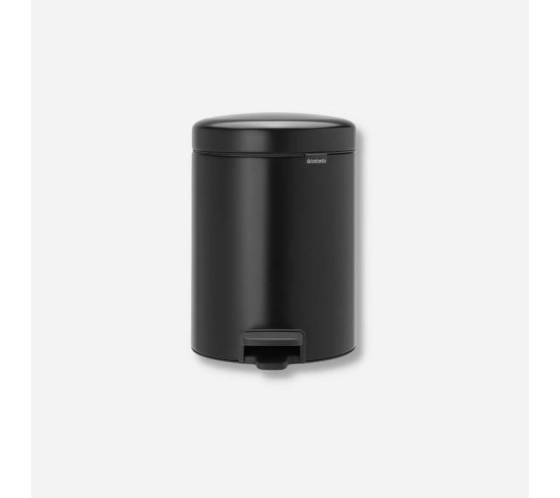 Brabantia Mülleimer NewIcon Treteimer 5l Mattschwarz von Brabantia