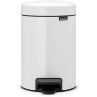 Brabantia New Icon 3 Litre Pedal Bin - White von Brabantia