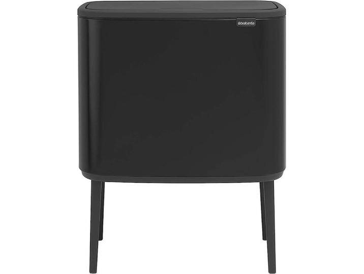 Brabantia Recyclingeimer Bo Touch Bin black, Abfalleimer, Schwarz von Brabantia