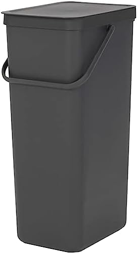 Brabantia Recyclingeimer Sort & GO 40 L Grau von Brabantia