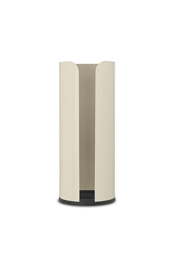 Brabantia - Renew Toilettenpapierspender - für 3 Ersatzrollen - für alle Gängigen Rollengrößen - Rutschfester Boden - Korrosionsbeständig - Badezimmerzubehör - Soft Beige - 13,2 x 13,2 x 32,1 cm Brabantia - Renew Toilettenpapierspender - für 3 Ersatzrollen - für alle Gängigen Rollengrößen - Rutschfester Boden - Korrosionsbeständig - Badezimmerzubehör - Soft Beige - 13,2 x 13,2 x 32,1 cm von Brabantia