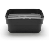 Brabantia Schale de Waschen mit Tablett de Abfluss, Dunkelgrau, Einheitsgröße Brabantia Schale de Waschen mit Tablett de Abfluss, Dunkelgrau, Einheitsgröße von Brabantia