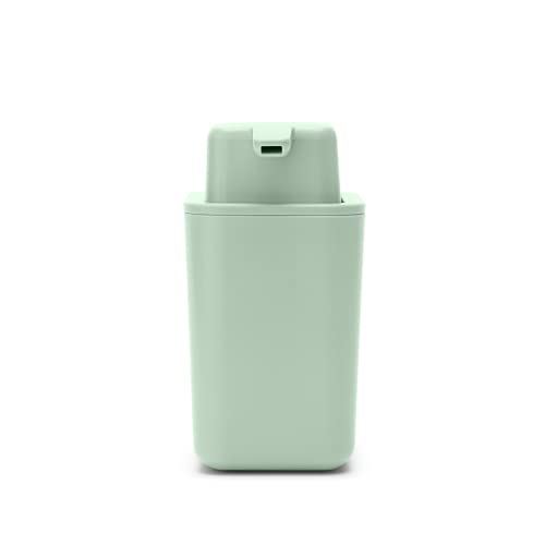 Brabantia - Sinkside Seifenspender Küche - Tropfsichere Pumpe - rutschfest & Kratzfest - Große Nachfüllöffnung - Korrosionsbeständig - Spülmaschinenfest - Küchenzubehör - Jade Green - 200 ml von Brabantia