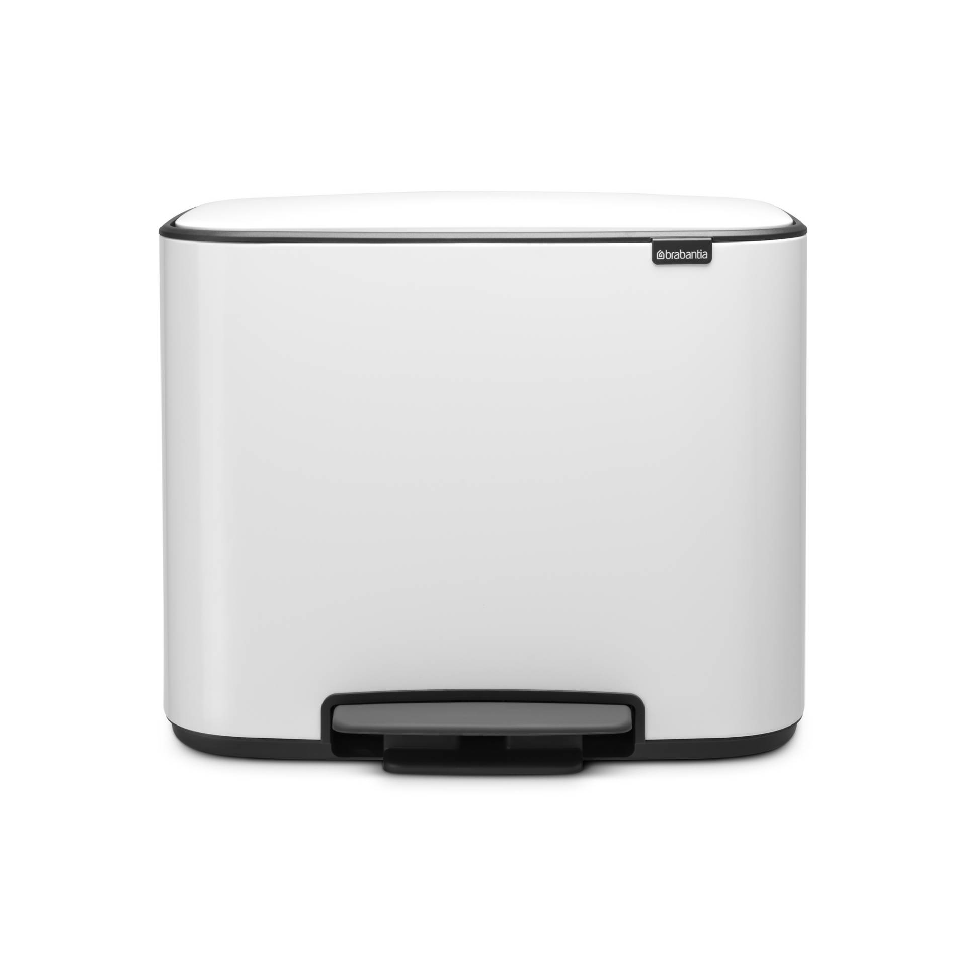 Brabantia Tret-Abfalleimer 'Bo' weiß 11/23 Liter von Brabantia