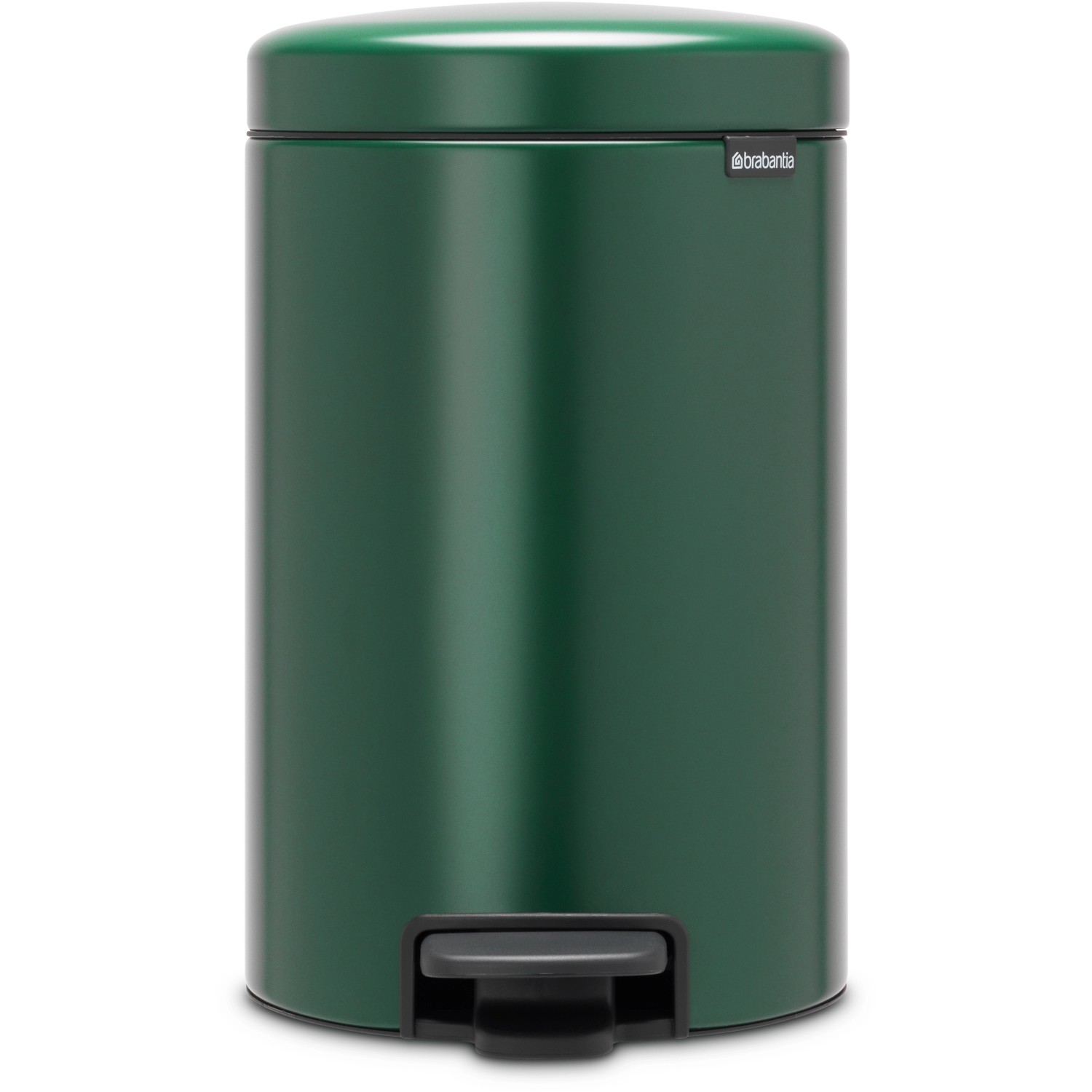 Brabantia Treteimer NewIcon 12 l Pine Green mit geräuschlosem Deckelverschluss von Brabantia