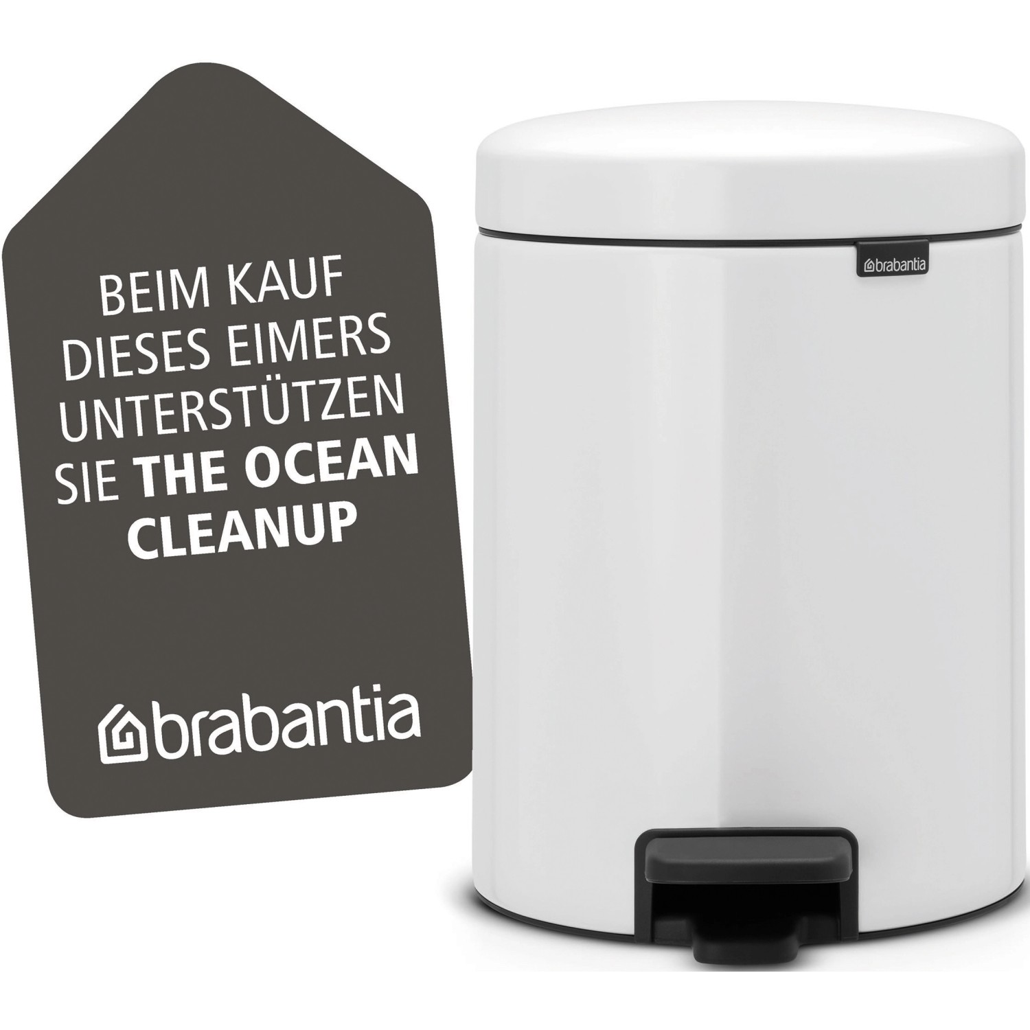 Brabantia Treteimer NewIcon 5 l White von Brabantia