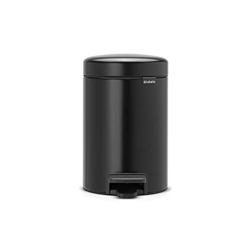 Brabantia 113321 Treteimer mit Inneneimer aus Kunststoff, stahl, MattSchwarz, 3Liter Brabantia 113321 Treteimer mit Inneneimer aus Kunststoff, stahl, MattSchwarz, 3Liter von Brabantia