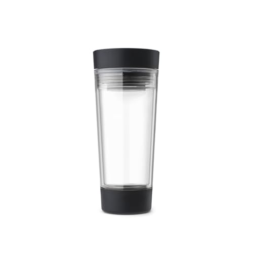 Brabantia - make & take Teebecher To Go, Auslaufsicher mit Trinkdeckel und verstecktem Teebeutel-Fach, Hält Getränke 1,5 Stunden lang heiß oder 3 Stunden lang kalt, Dunkelgrau, 0,36L Brabantia - make & take Teebecher To Go, Auslaufsicher mit Trinkdeckel und verstecktem Teebeutel-Fach, Hält Getränke 1,5 Stunden lang heiß oder 3 Stunden lang kalt, Dunkelgrau, 0,36L von Brabantia