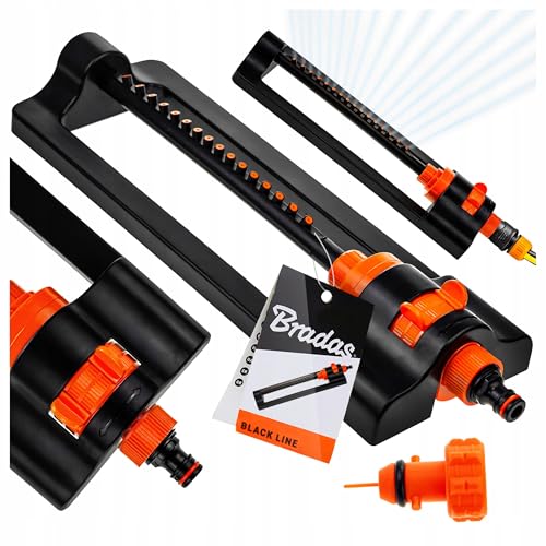 Bradas Garden Care Garten Sprinkler - Bewässerungssystem - Sprinkleranlage - Rasensprenger - Sprenkler - Bewässerung Rasen - Rasenbewässerung - Gartenbewässerung Schwenkregner - 16 Düsen 336 m² Bradas Garden Care Garten Sprinkler - Bewässerungssystem - Sprinkleranlage - Rasensprenger - Sprenkler - Bewässerung Rasen - Rasenbewässerung - Gartenbewässerung Schwenkregner - 16 Düsen 336 m² von Bradas GARDEN CARE