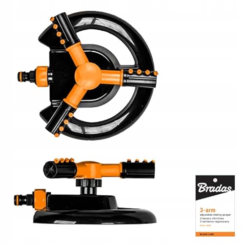 Bradas Garden Care Garten Sprinkler - Bewässerungssystem - Sprinkleranlage - Rasensprenger - Sprenkler - Bewässerung Rasen - Rasensprinkler- Rasenbewässerung - Gartenbewässerung Rotorregner 50 m² Bradas Garden Care Garten Sprinkler - Bewässerungssystem - Sprinkleranlage - Rasensprenger - Sprenkler - Bewässerung Rasen - Rasensprinkler- Rasenbewässerung - Gartenbewässerung Rotorregner 50 m² von Bradas GARDEN CARE