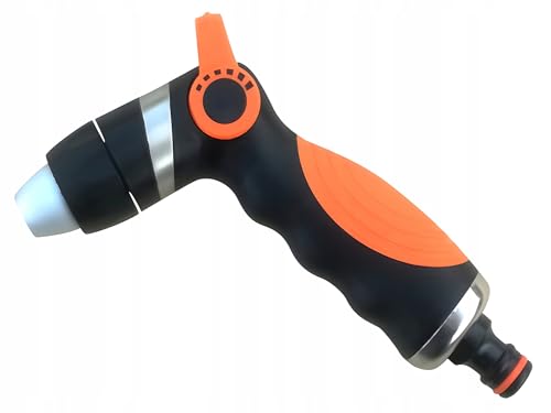 Bradas - Gartenbrause Handbrause Gartenschlauch, Spritzpistole Metall-Kunststoff, ergonomischer Griff, frostsicher, Multibrause, Bewässerungsbrause von Bradas GARDEN CARE