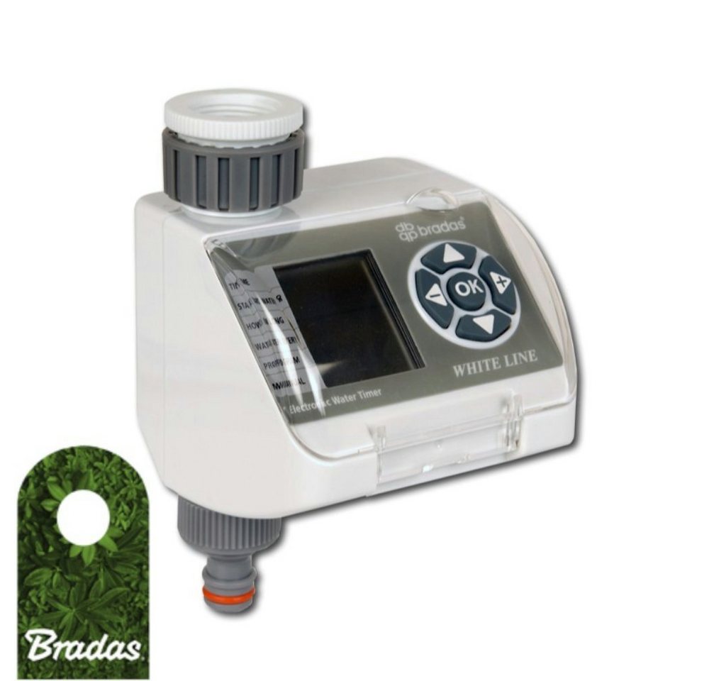 Bradas Bewässerungscomputer Bewässerungsautomat WHITE LINE von Bradas