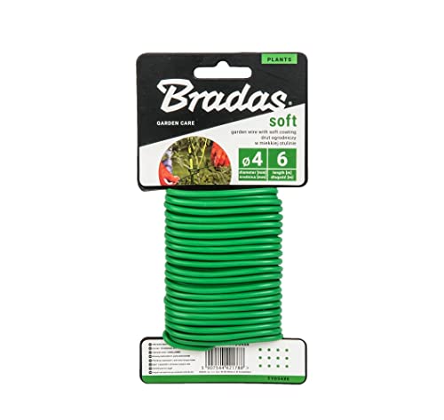 Gartendraht Soft Grün 5 mm x 4 m von Bradas