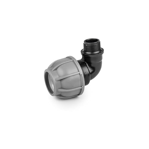 Bradas PE Winkel Rohrwinkel Rohrbogen Rohr 25mm 90° Kupplung Mit Außengewinde Landwirtschaft Garten Bewässerung 3/4" PN10 6752 Bradas PE Winkel Rohrwinkel Rohrbogen Rohr 25mm 90° Kupplung Mit Außengewinde Landwirtschaft Garten Bewässerung 3/4" PN10 6752 von Bradas