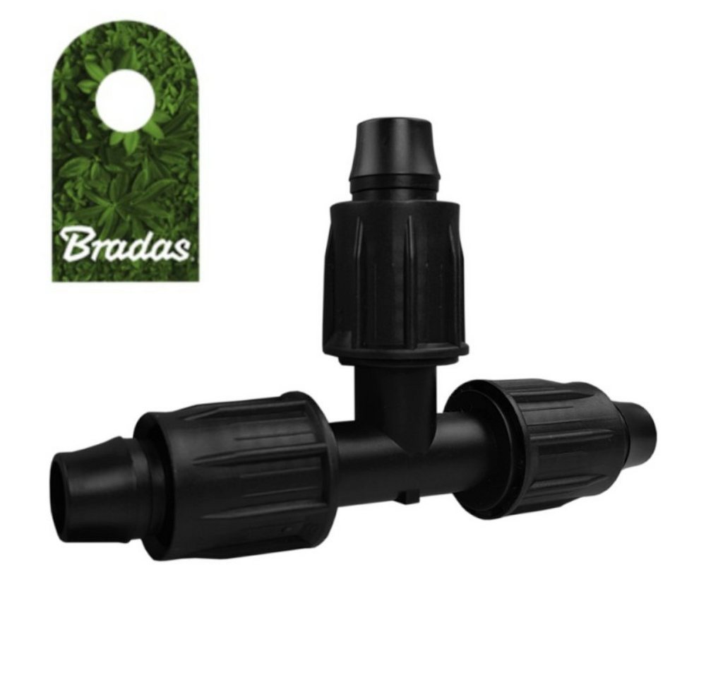 T-Stück T-Stück für QJ PE Rohr PE 16mm DSWAQJ-T16 BRADAS, (1-tlg) von Bradas