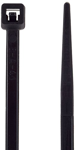 Bradas TS1236100B Profi Kabelbinder lösbar, UV-beständig 3,6 x 100 mm, 100 Stück, schwarz von Bradas