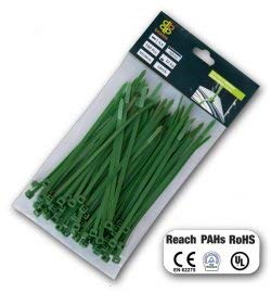 Bradas TS1236100G 100 x Kabelbinder 3,6 x 100 mm, grün Bradas TS1236100G 100 x Kabelbinder 3,6 x 100 mm, grün von Bradas