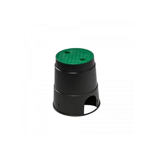 Bradas Ventilbox Ventilkasten Mit Deckel Rund Ventilschacht Verteilerkasten Mini 21cm von Bradas