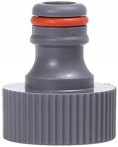 Bradas WL-2195 25x Hahnstück 3/4 Zoll Stecknippel Hahnanschluß Wasserhahn Kupplung Adapter, grau, 4 x 2 x 2 cm von Bradas